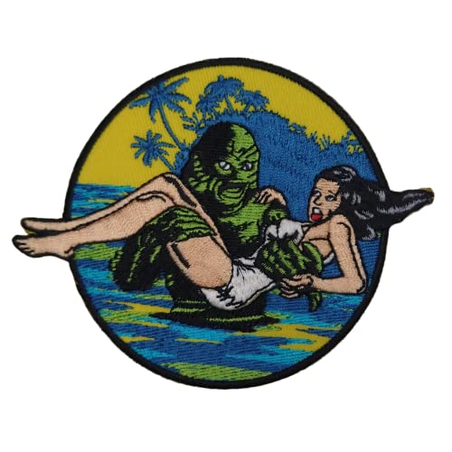 Creature from The Black Lagoon Iron-On Patch - Official Universal Monsters from Rock Rebel