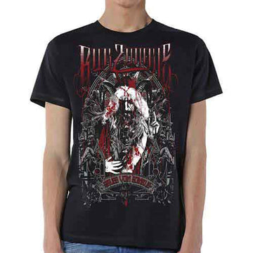 Rob Zombie As Krampus Men's T-Shirt Official Horror Holiday Tee