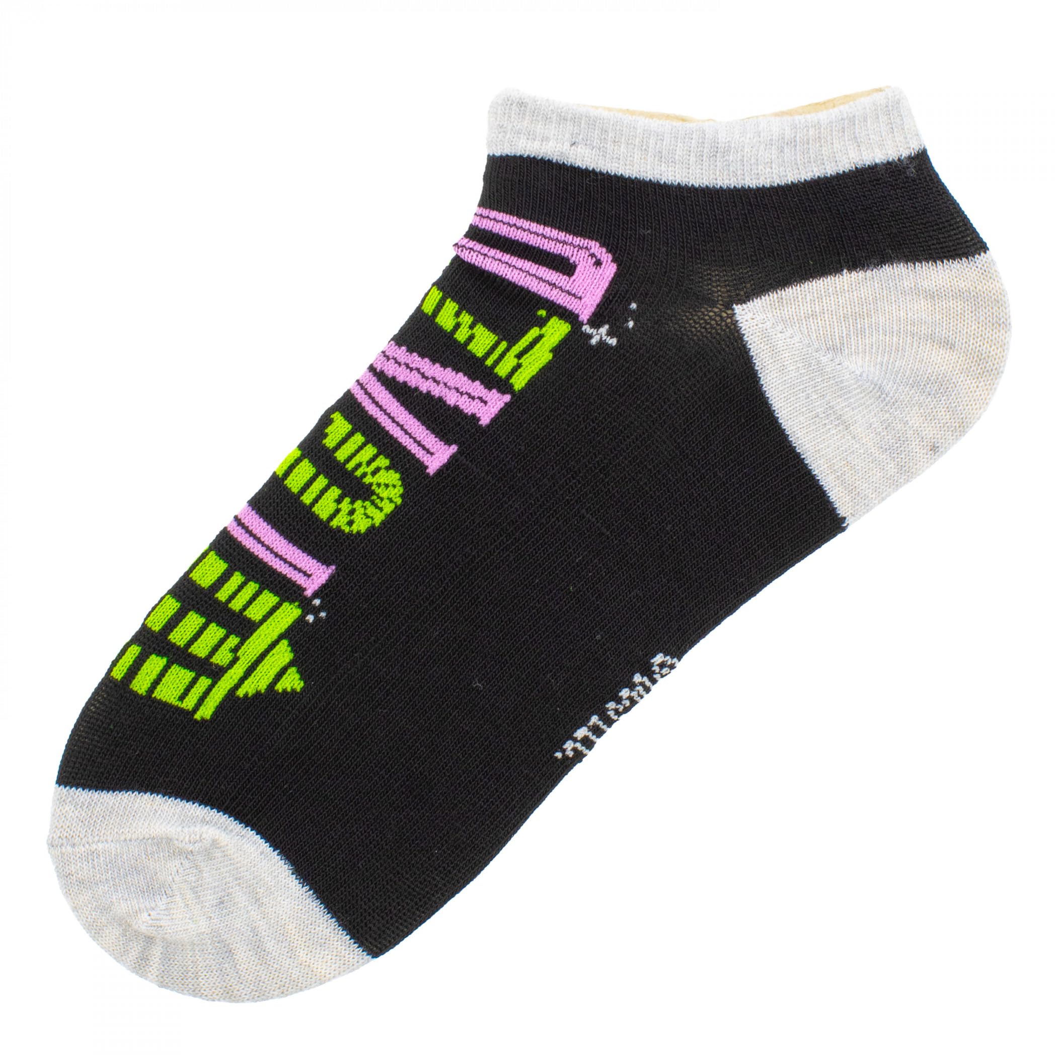 Wicked Women's 5-Pack Low-Cut Ankle Socks