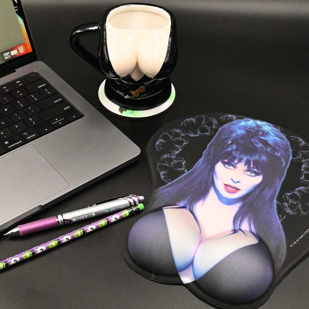Elvira Mouse Pad with Busty mug sold separately