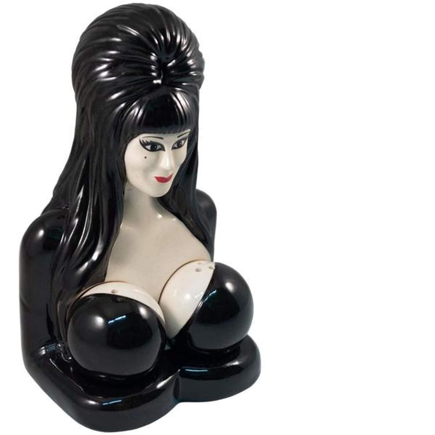 Angle view of the Elvira Salt and Pepper Shaker set.