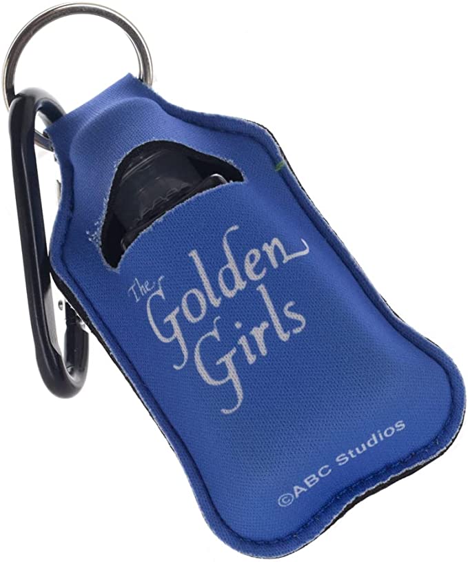 Golden Girls Sophia Keychain with Hand Sanitizer Bottle Holder