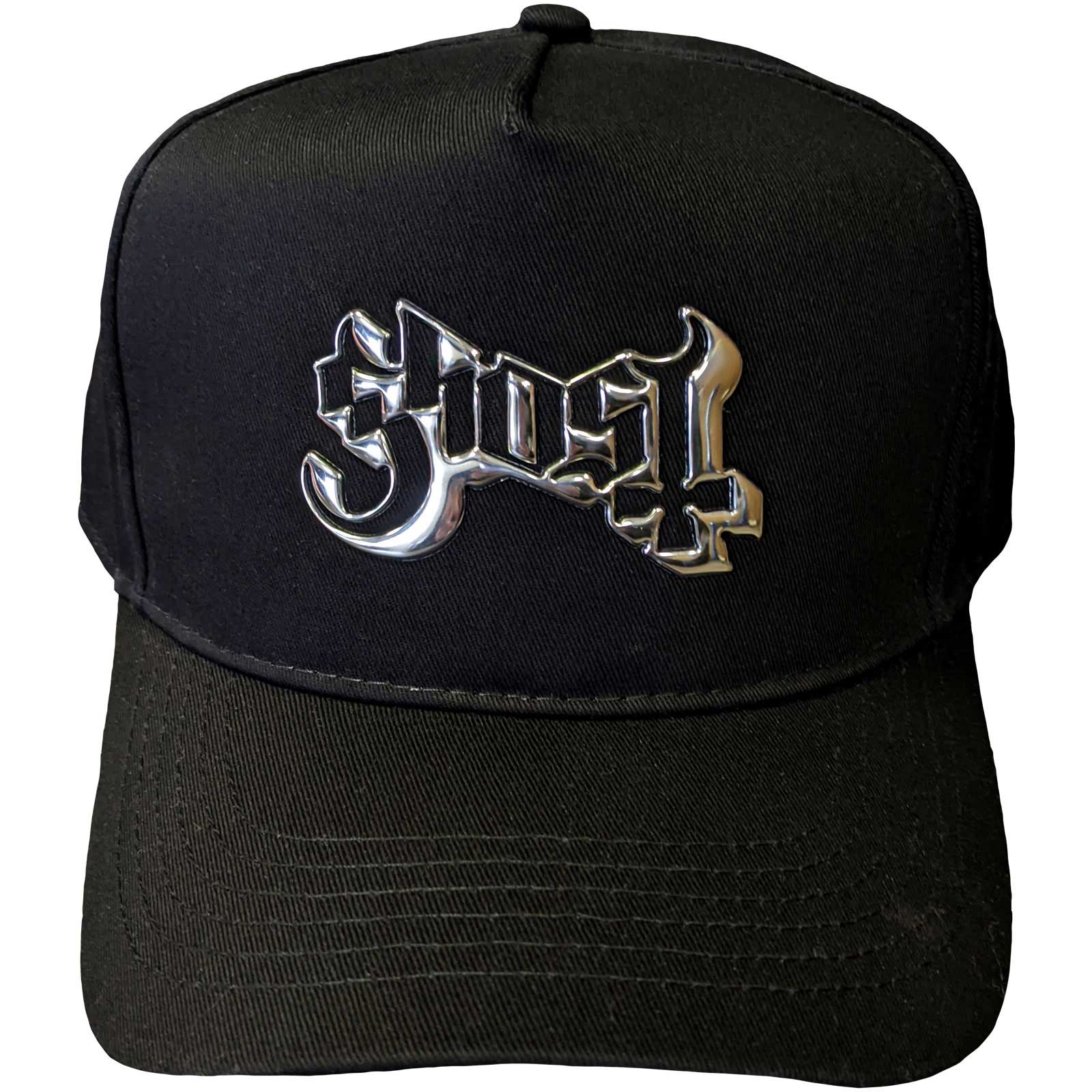 Ghost Sonic Silver Logo Baseball Cap Official Band Hat