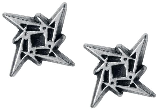 Metallica Ninja Ear Studs - Official Band Earrings | Alchemy England @ Nerd Imports