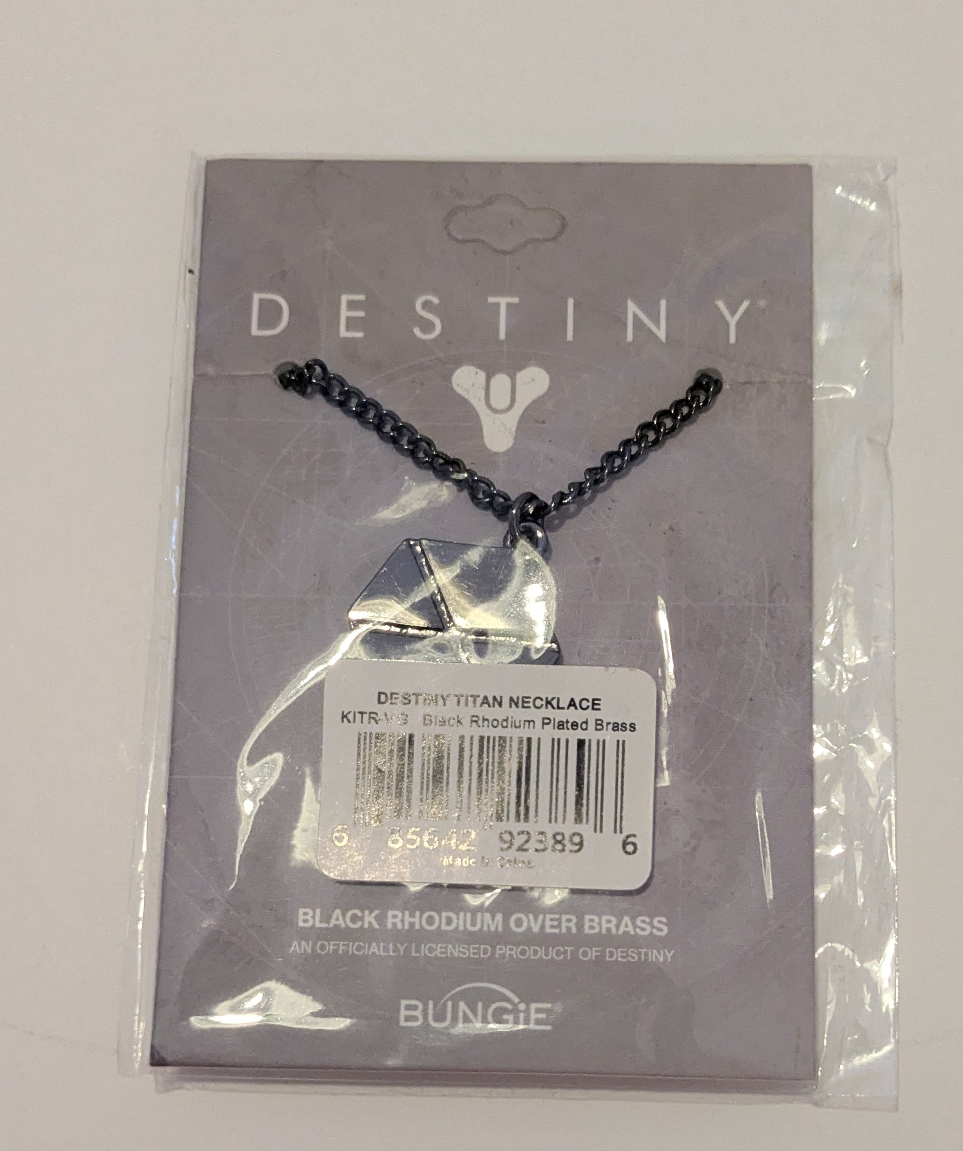 Destiny Titan Logo Necklace - Official Video Game Jewelry