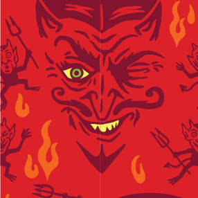Vintage Devil Socks  are one Hell of a Fashion Upgrade!