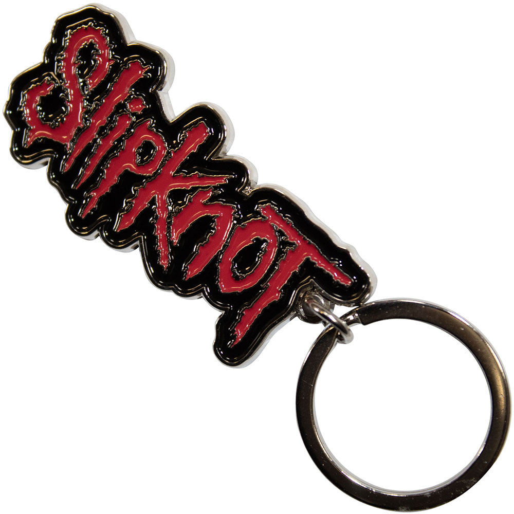 Slipknot Band Text Logo Keychain - Official Band Keyring