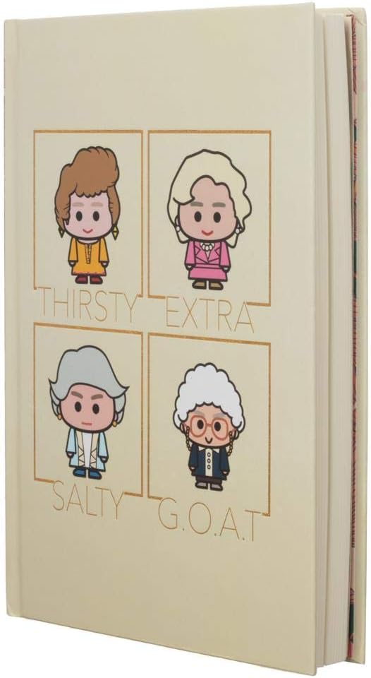 Golden Girls Illustrated Hardcover Journal: Your Perfect Companion for Creative Expression and Fandom