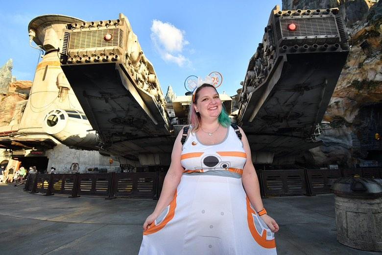 Star Wars BB-8 A-Line Dress - Instant Cosplay Costume Disney Bound