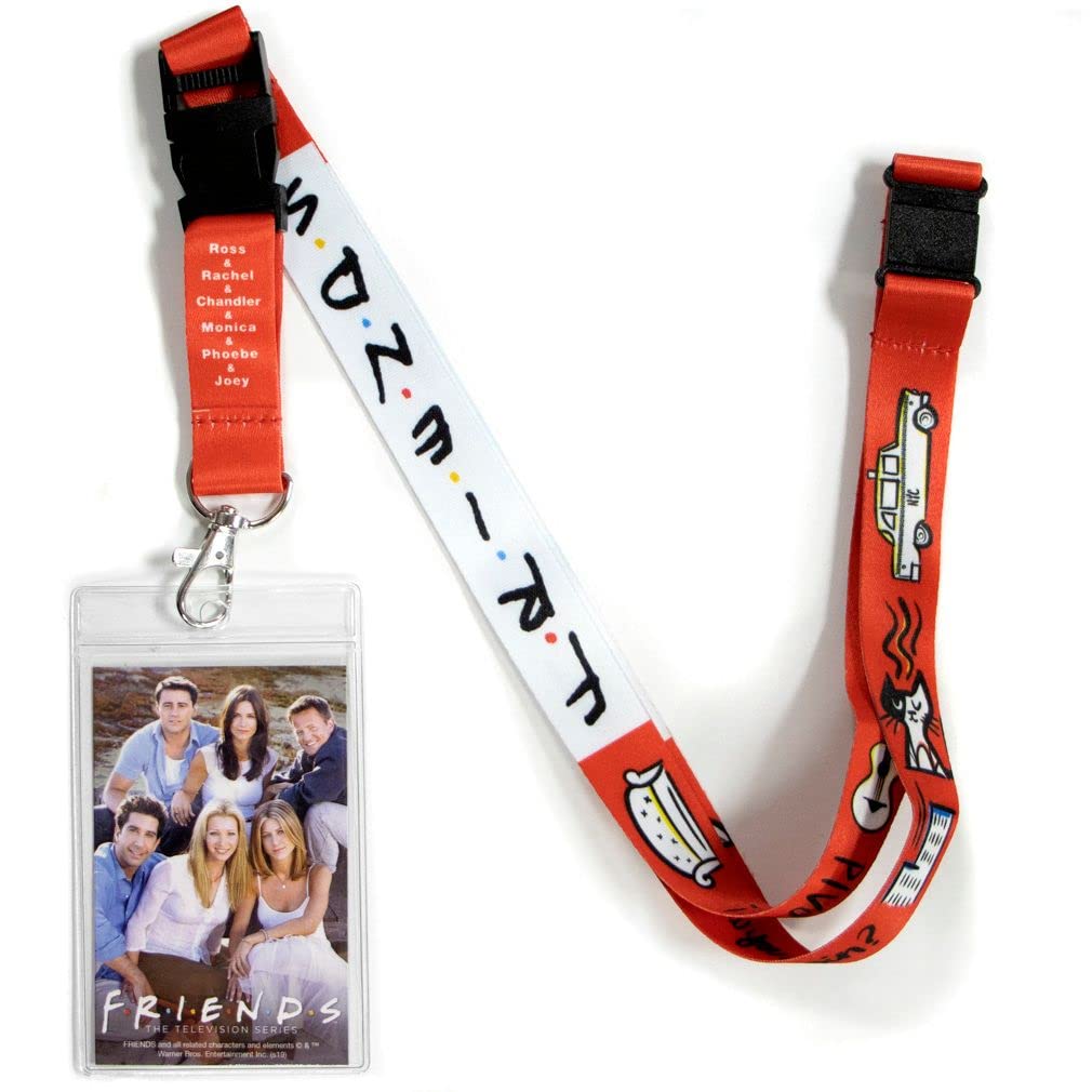 Friends TV Show Lanyard ID Badge Holder - Official
