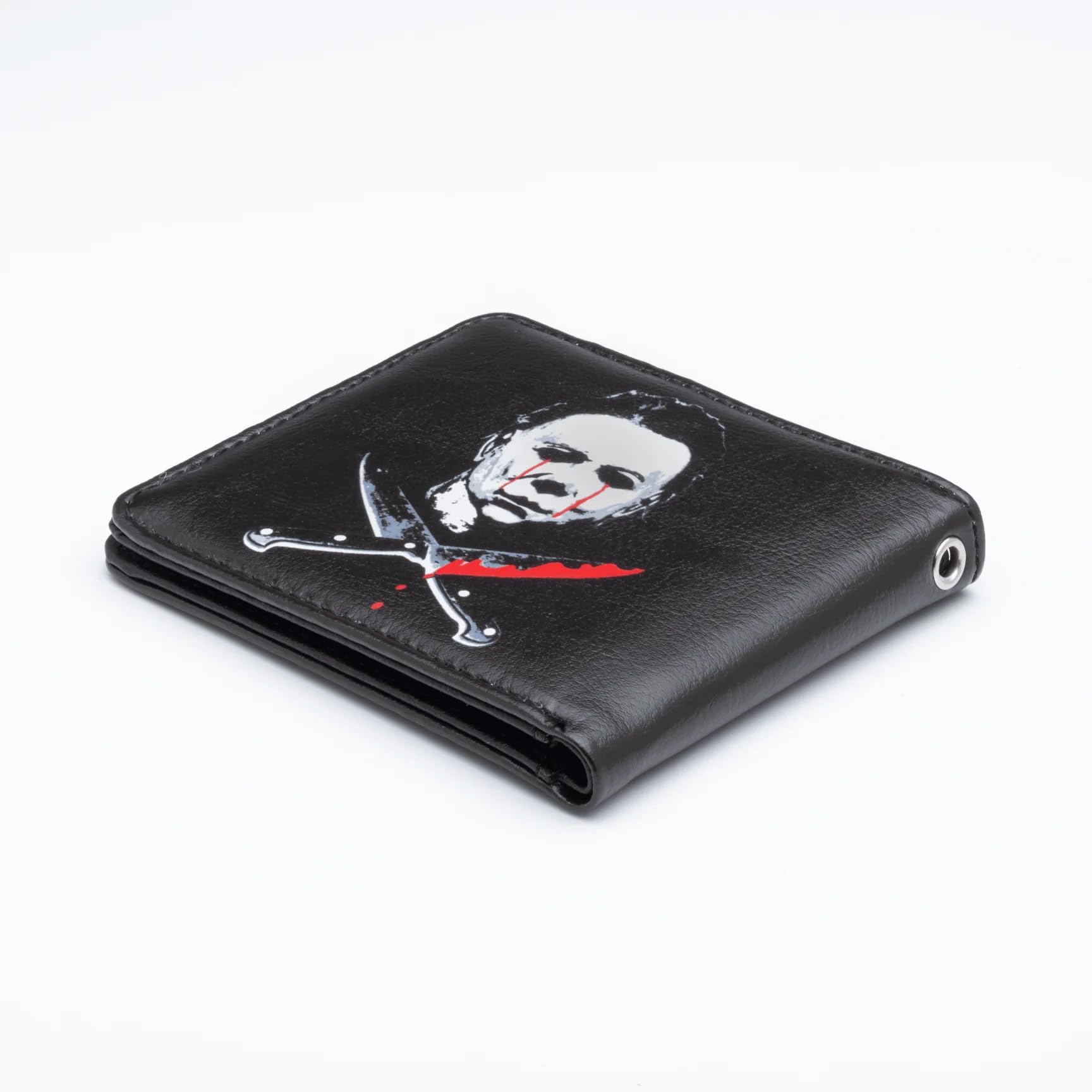 Michael Myers Bleeding Eyes Bi-Fold Wallet Official Halloween II Movie Merch