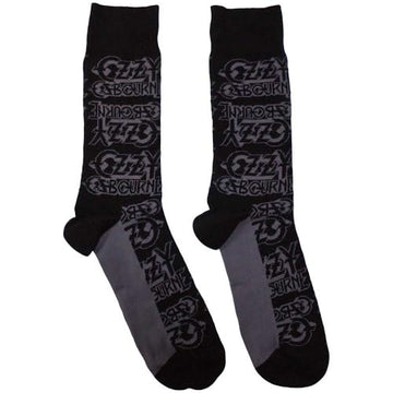 Ozzy Osbourne Logo Repeat Crew Socks