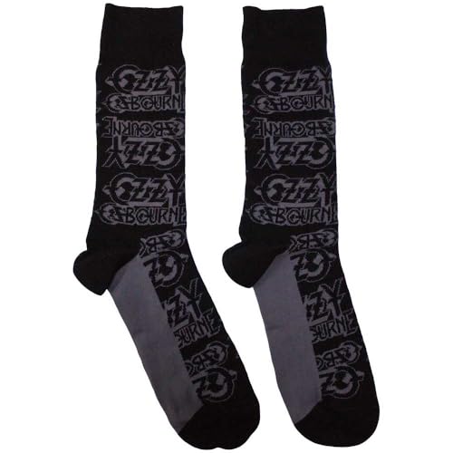 Ozzy Osbourne Logo Repeat Crew Socks