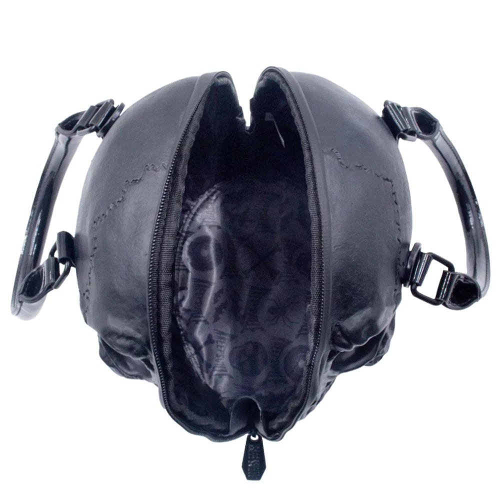 Kreepsville 3D Skull Handbag - Hauntingly Chic Purse! Gothic Vamp