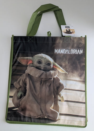 Star Wars The Mandalorian Grogu 15" Tote Bag