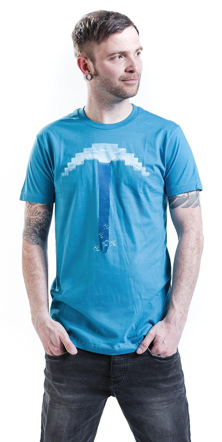 Minecraft Men's Pickaxe Premium T-Shirt