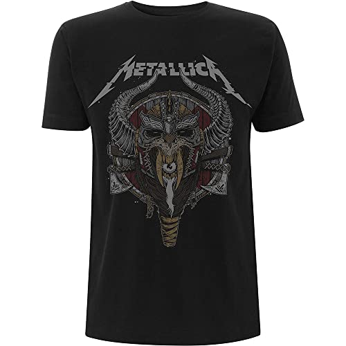 Metallica Men's Viking T-Shirt Black