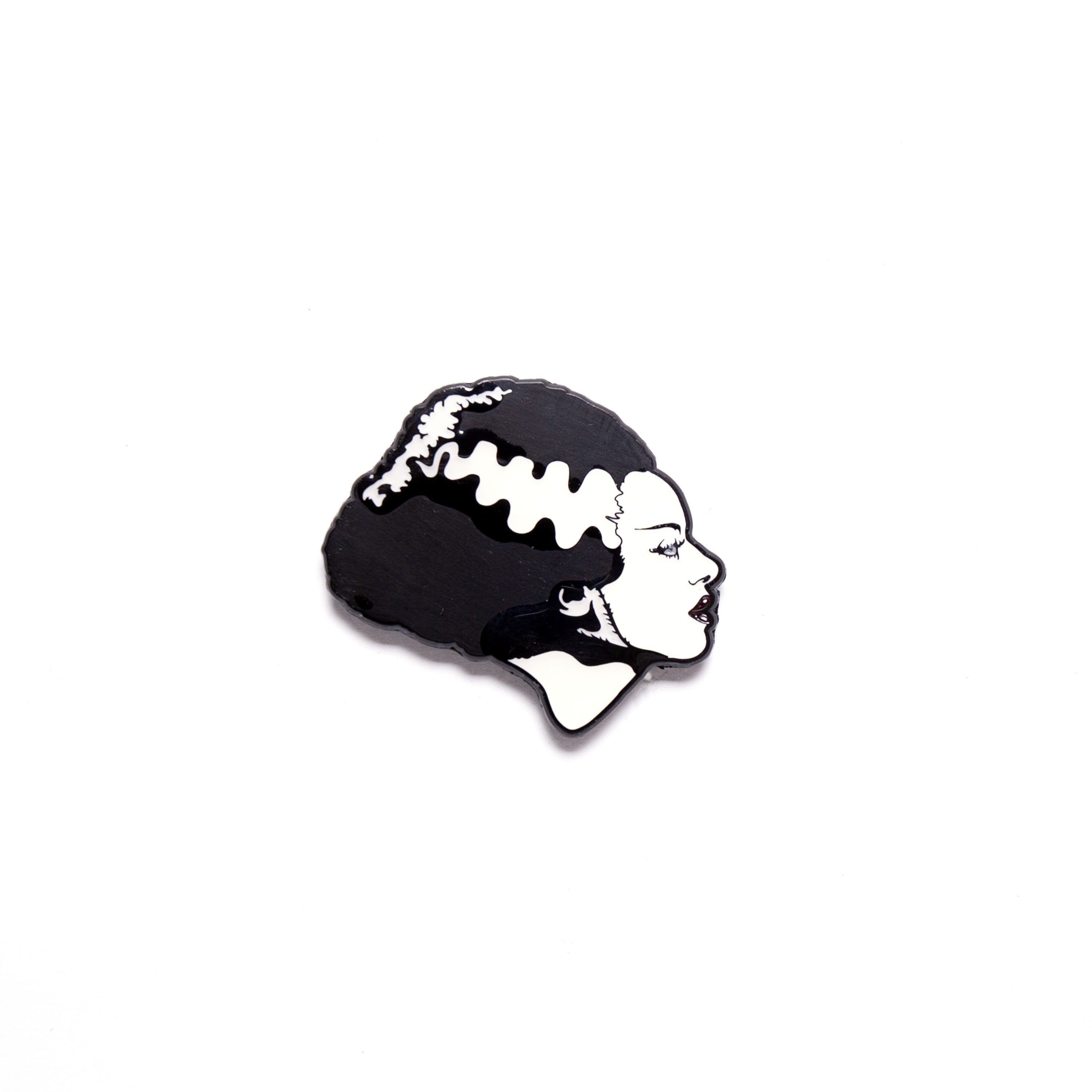 Universal Bride of Frankenstein Glow In The Dark Enamel Pin