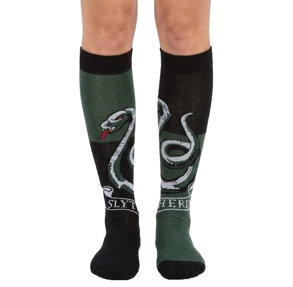 Harry Potter Slytherin House Knee High Socks for Her