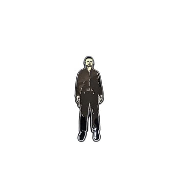 Halloween II Michael Myers Standing Glow In The Dark Horror Enamel Pin