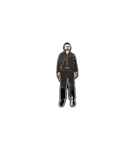 Halloween II Michael Myers Standing Glow In The Dark Horror Enamel Pin