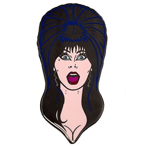 Kreepsville 666 Elvira Pop Icon Mistress Of The Dark Gothic Enamel Pin