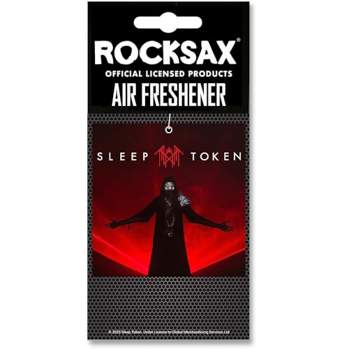 Sleep Token Red Hanging Air Freshener – Double-Sided Print