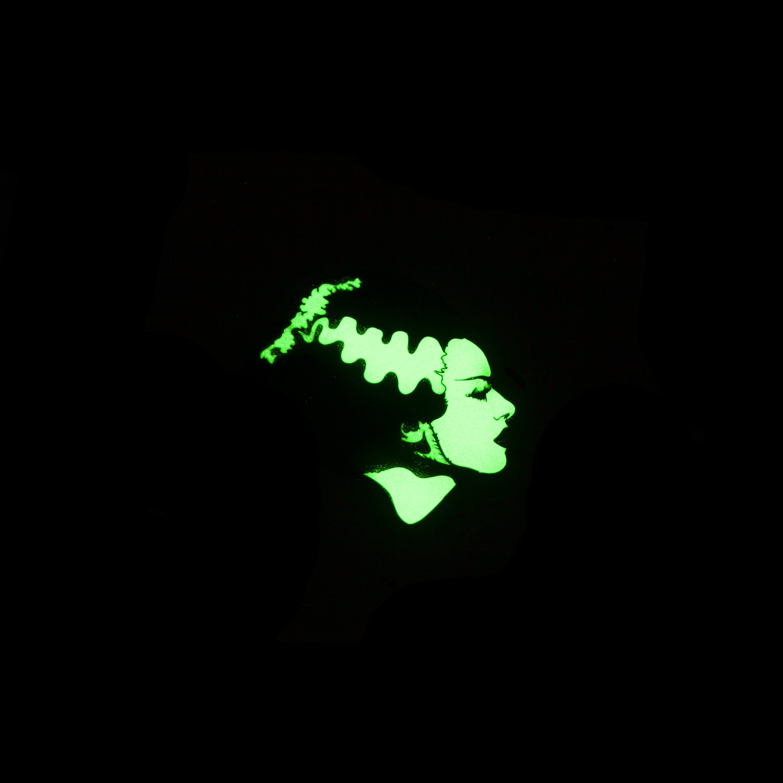 Universal Bride of Frankenstein Glow In The Dark Enamel Pin
