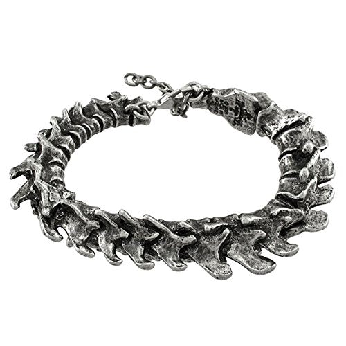 Vertebrae Style Bracelet - Alchemy Gothic Pewter Bone Jewelry