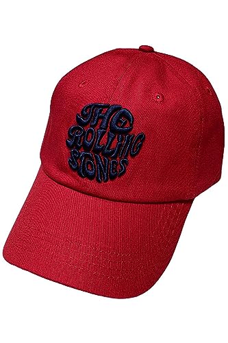 The Rolling Stones  Red Baseball Cap - Vintage 70S Logo