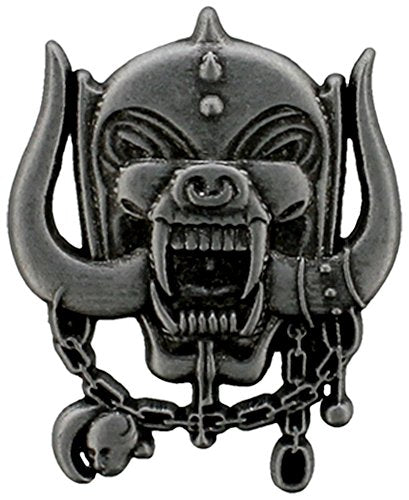 Official Motorhead Warpig Logo Pin  - Official Band Merch Snaggletooth Badge