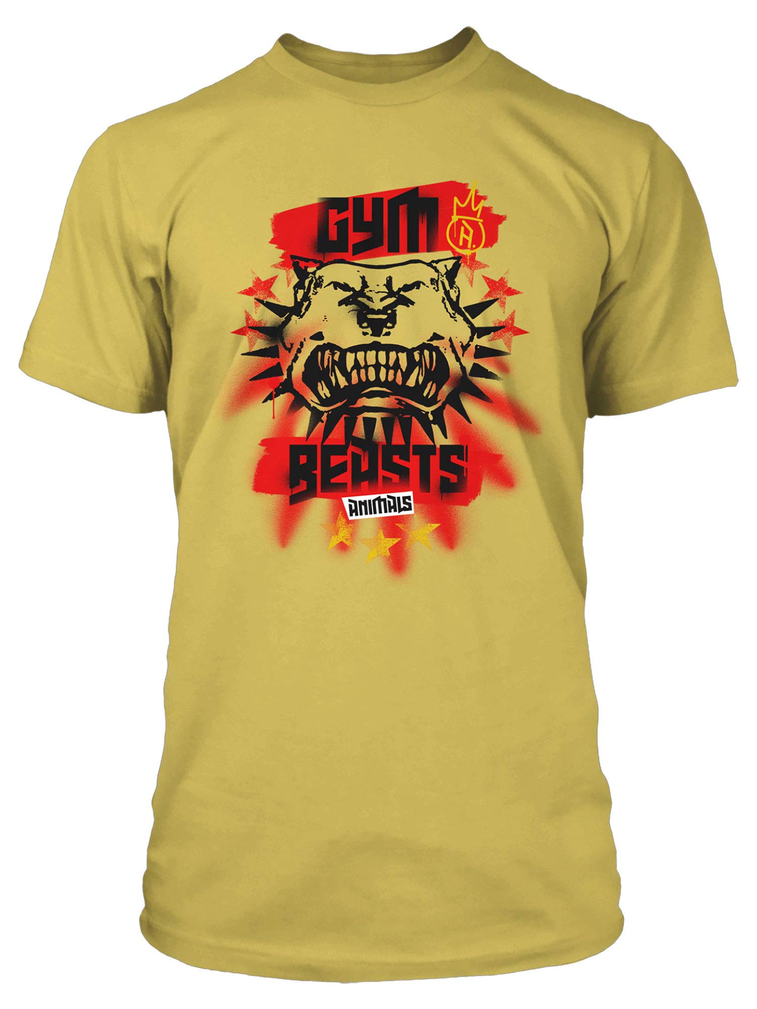 JINX Cyberpunk 2077 Gym Beast Men's Gamer Graphic T-Shirt