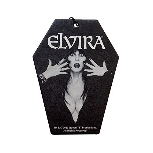 Elvira Coffin Classic Hanging Car Air Freshener Spooky Scent