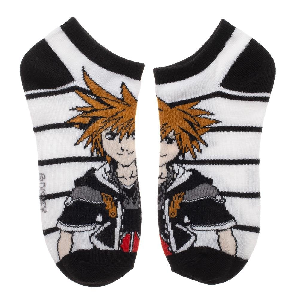 Kingdom Hearts 3 Pack Ankle Socks Fits Women's Shoe Sizes 4-10 | 9-11