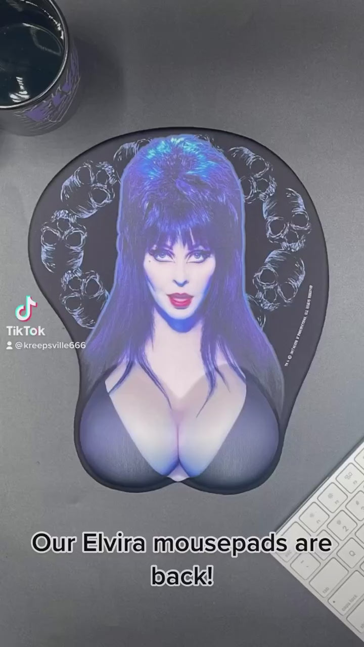 Elvira Mistress of the Dark Mouse Pad