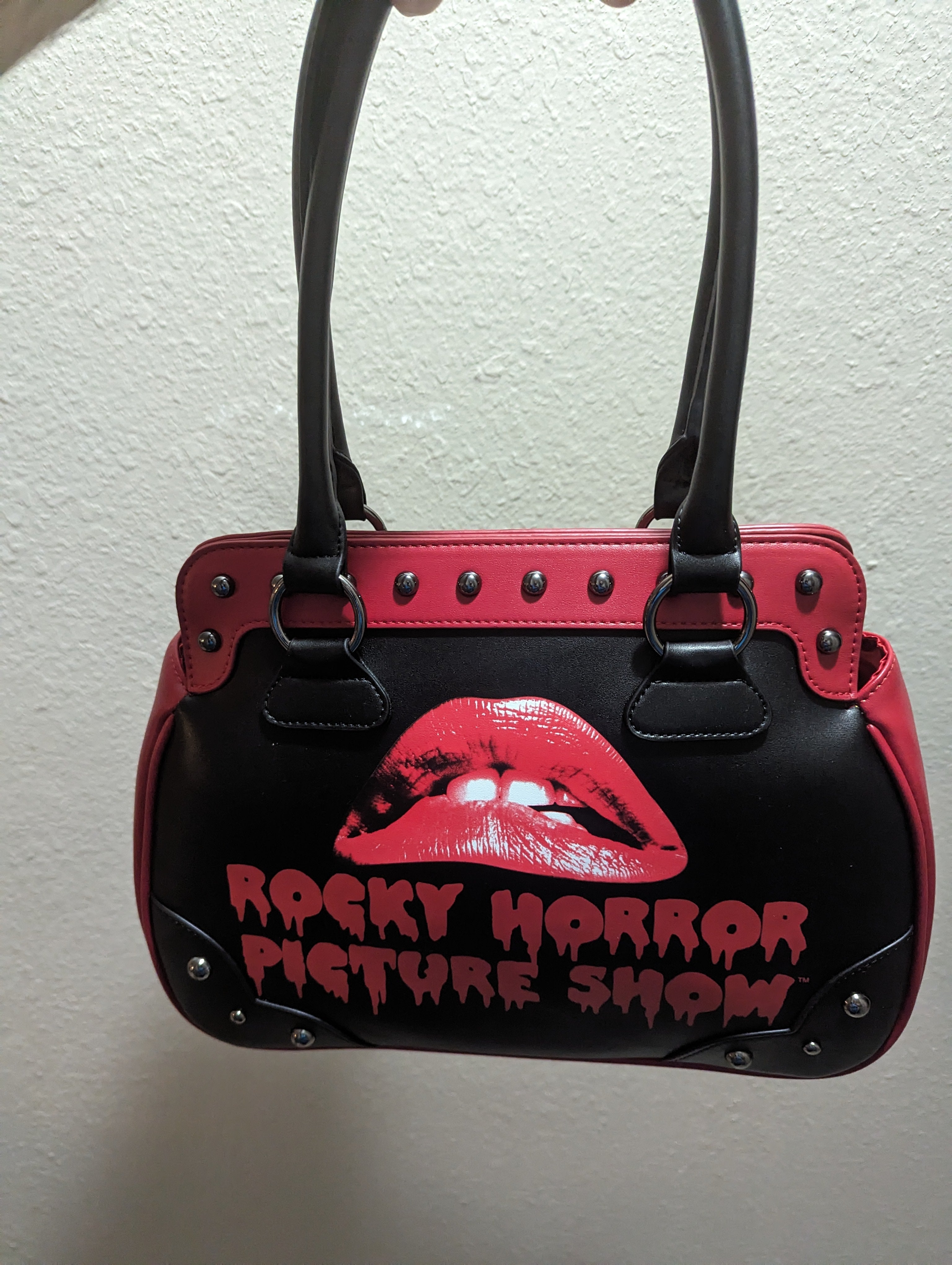 Rocky Horror Picture Show Bitten Lips Bowler Bag