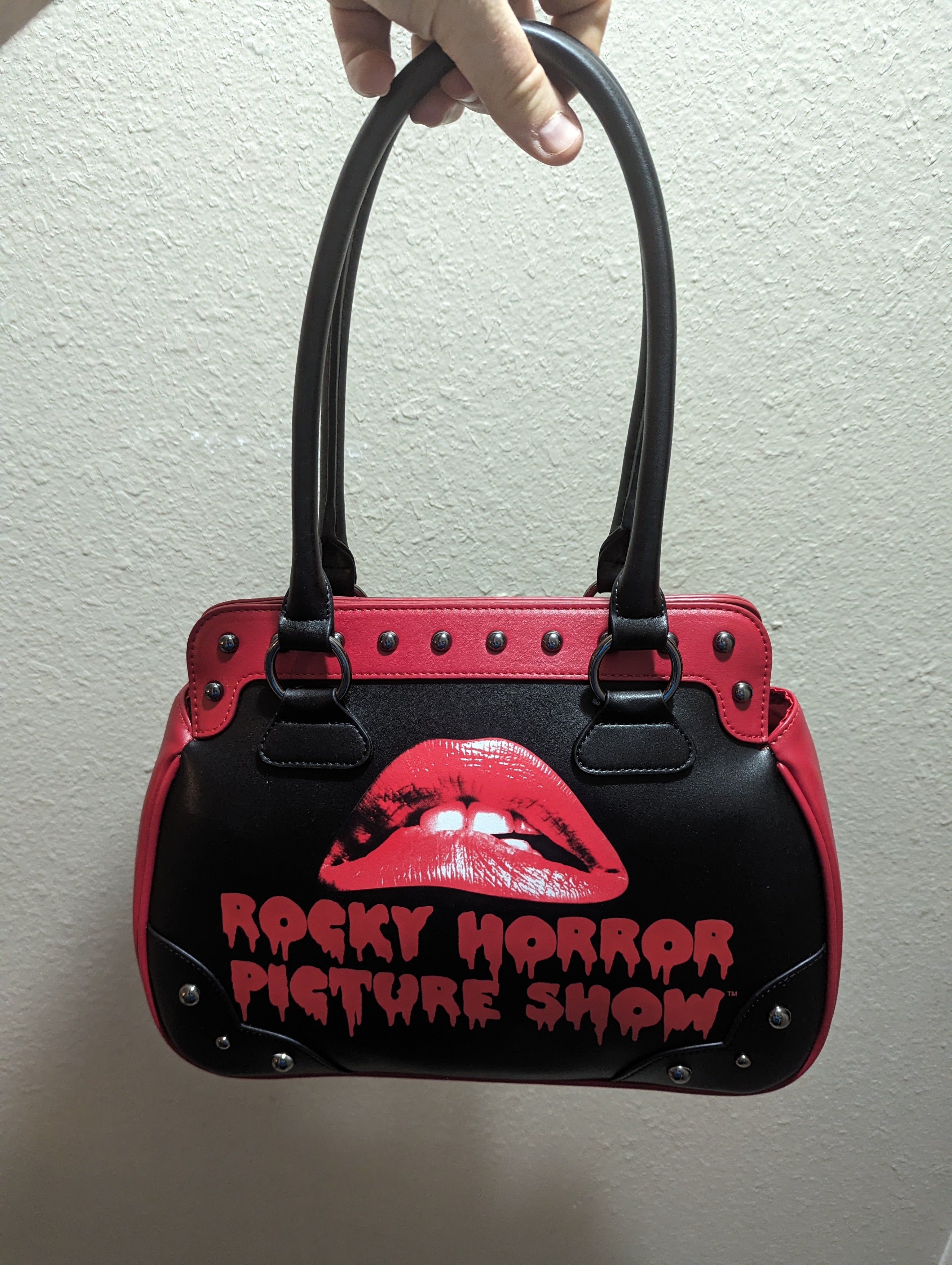 Rocky Horror Picture Show Bitten Lips Bowler Bag