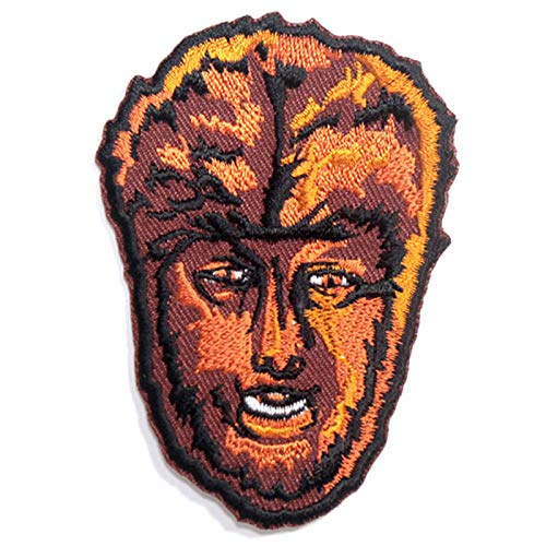 Universal Monsters The Wolf Man Head Embroidered Patch