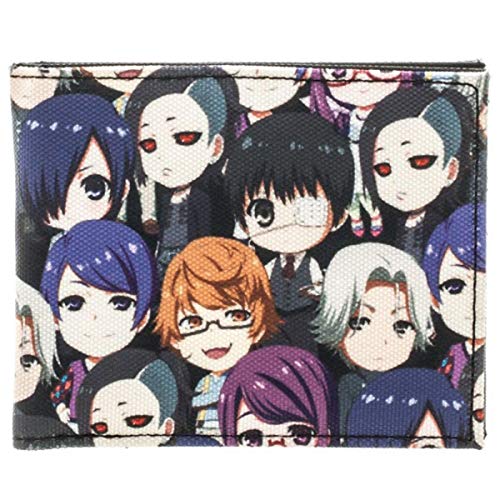 Tokyo Ghoul Chibi Characters Bi-Fold Wallet