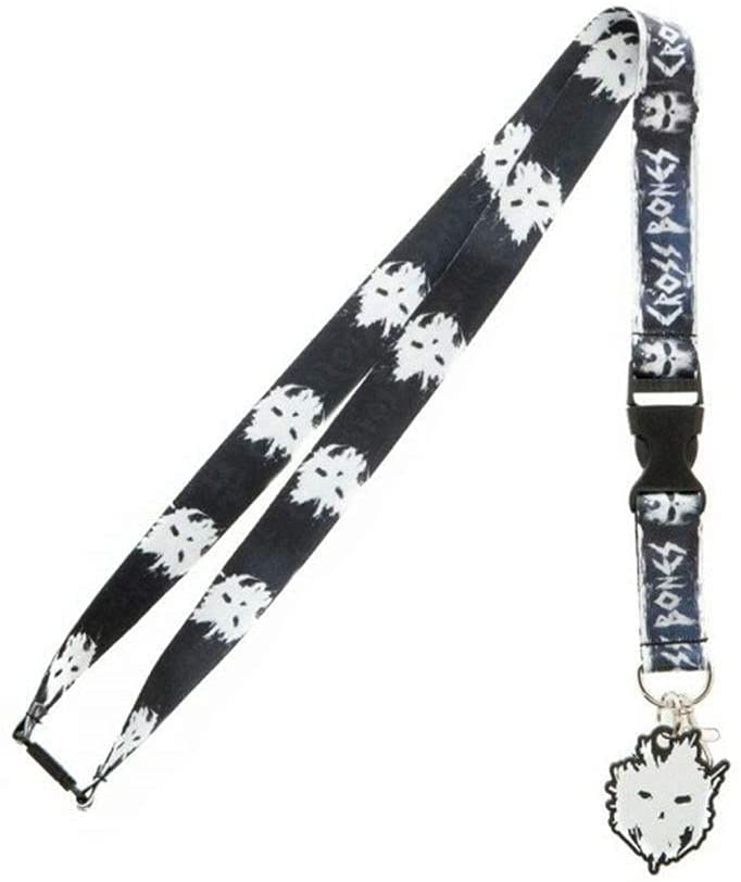 Marvel Captain America Civil War Crossbones Design w/ID Holder & PVC Charm