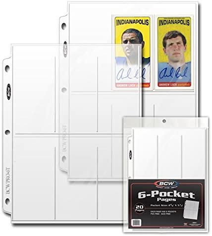Pro 6-Pocket Pages - 20ct Pack