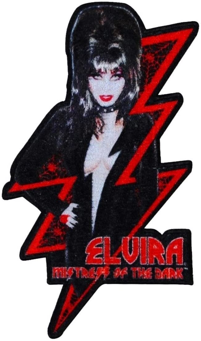 Elvira: Mistress of the Dark Iron-On Patch "Sexy Spark" DIY Apparel Applique