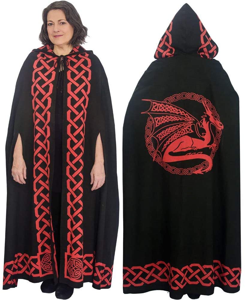 Ritual Cotton Cloak (Dragon Red)