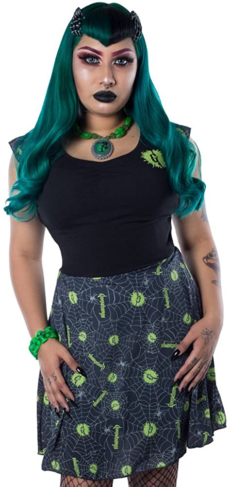 Kreepsville Goosebumps Logo Skater Dress