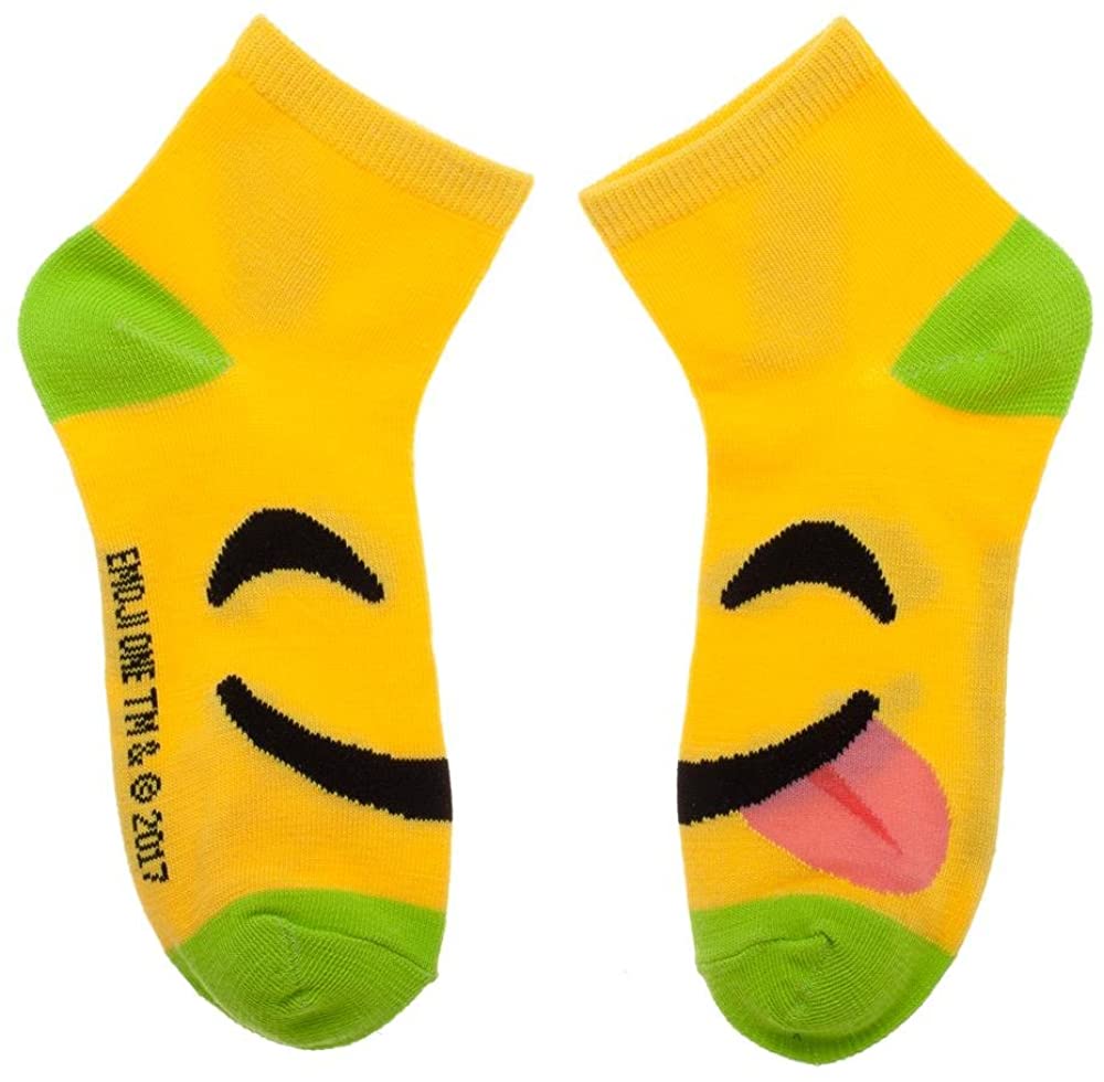 Emoji 4 Pairs Youth Ankle Socks