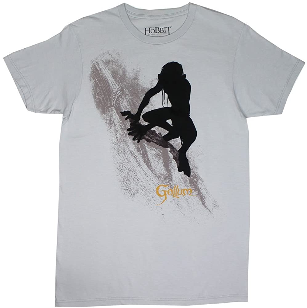 Gollum's Shadow - The Hobbit T-shirt: Adult XL - Silver