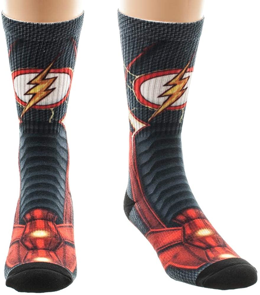 DC The Flash Sublimated Men's Crew Socks