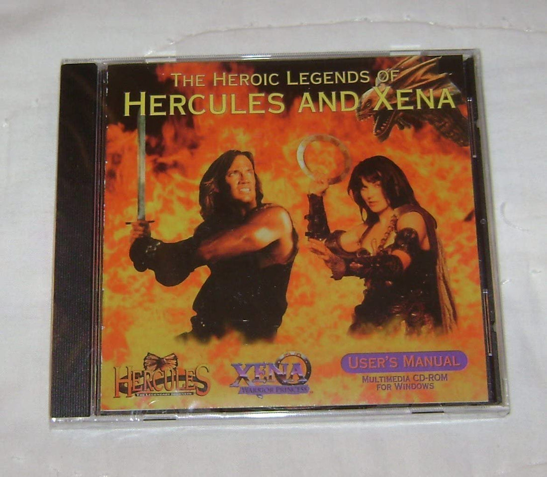 The Heroic Legends of Hercules and Xena CD-ROM Bloopers Trivia Clips