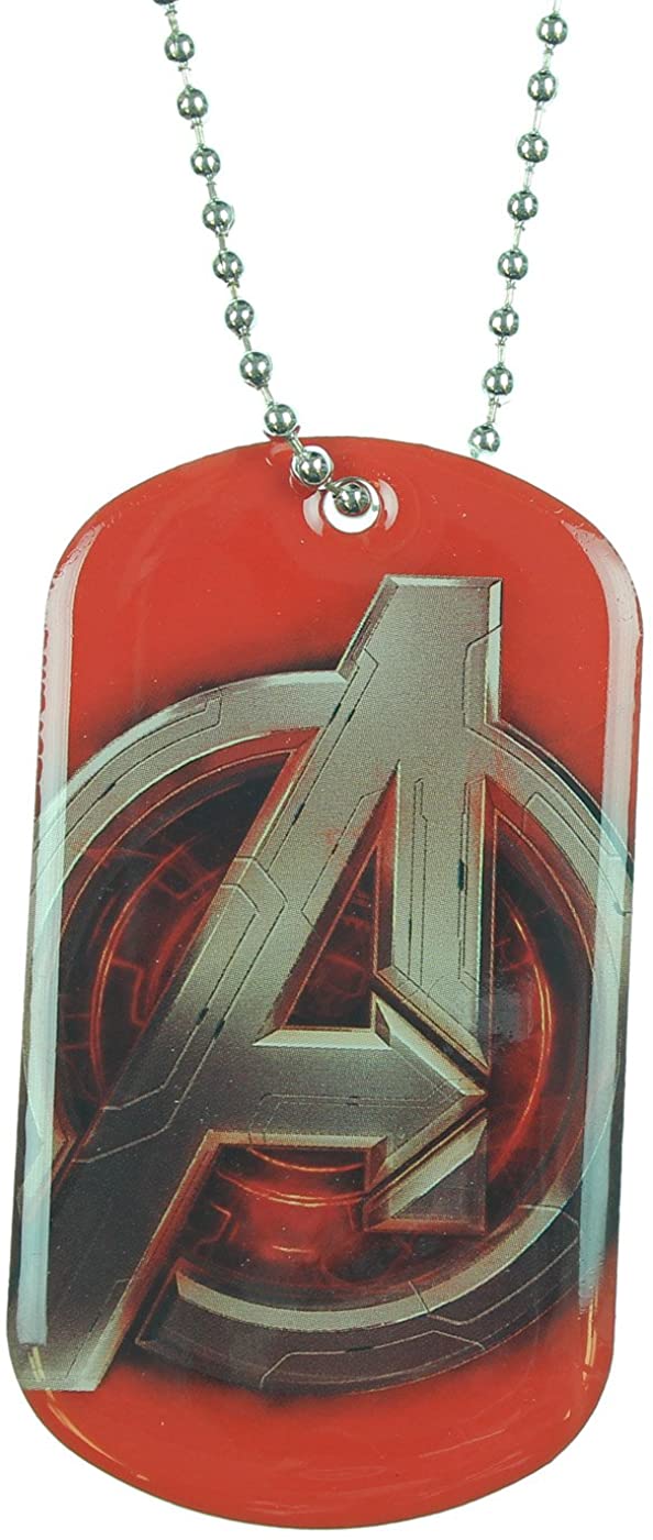 Avengers Age of Ultron Logo Dog Tag Silver