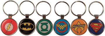 DC Super Hero Keychain Set